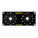 Haltech Haltech Dual Switch Panel Only - includes Yellow knob | race-shop.ro