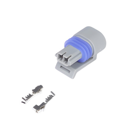 Haltech Haltech Plug & Pins Only Delphi 2 Pin GM style Air temp (Gre | race-shop.ro
