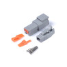 Haltech Plug and Pins Only Set Deutsch DTM-2 Conn (7.5 Amp)