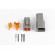Motec Haltech Plug and Pins Only Set Deutsch DTM-4 Conn (7.5 Amp) | race-shop.ro