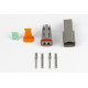 Motec Haltech Plug & Pins Only Set DT-2 Conn (DT06-2S + DT04-2P) ( | race-shop.ro