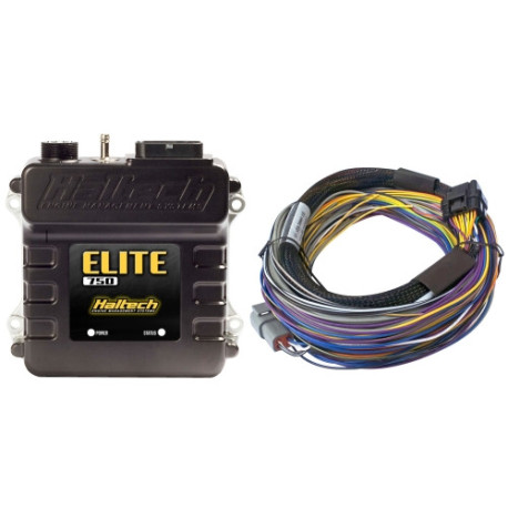 Haltech Haltech Elite 750 + Basic Uni Wire-in Harness Kit 2.5m (8`) | race-shop.ro