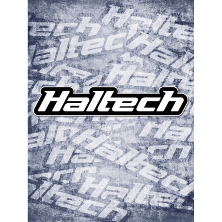Autocolante Haltech Haltech Sticker 600mm - Black & White | race-shop.ro