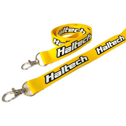 Șnur Haltech Haltech - Galben cu logo imprimat