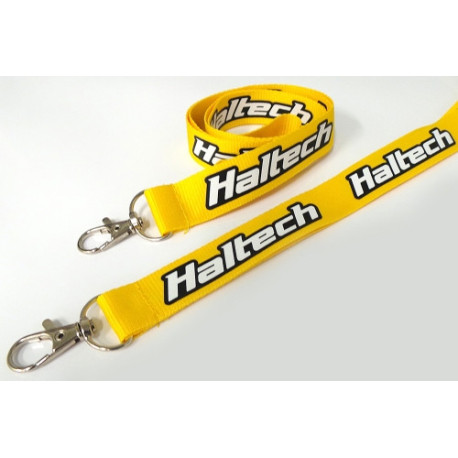 Motec Haltech Haltech Lanyard - Yellow with printed logo | race-shop.ro