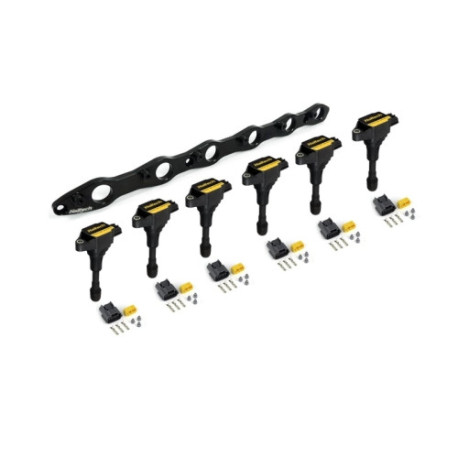 Motec Haltech R35 Coil Bracket Kit Nissan RB20/25/26 + Coil/Conn | race-shop.ro