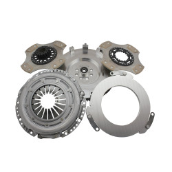 SET DE AMBREIAJ CU PLACUTE DUBLU PENTRU BMW M50/ M52/ M54/ S50/ S54 PENTRU CUTIA DE VITEZE GS6-53DZ HGA PÂNĂ LA 1400 Nm - STAGE4