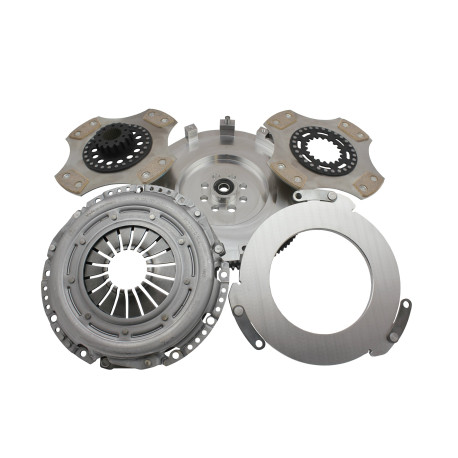 Ambreiaj, volantă FTWL SET DE AMBREIAJ CU PLACUTE DUBLU PENTRU BMW M50/ M52/ M54/ S50/ S54 PENTRU CUTIA DE VITEZE GS6-53DZ HGA PÂNĂ LA 1400 Nm - STAGE4 | race-shop.ro