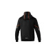 Geci și hanorace SPARCO TECH HOODED FULL ZIP TW - portocaliu | race-shop.ro