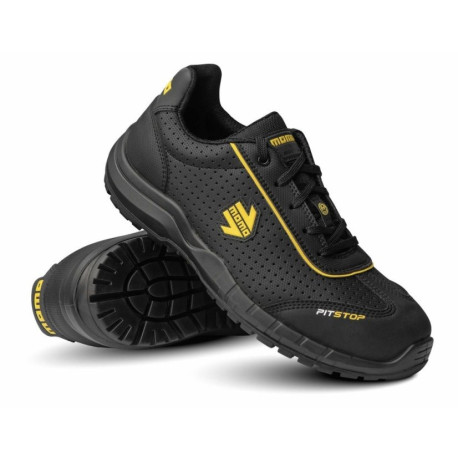 Work shoes Momo shoes mechanic PIT STOP, black | race-shop.ro