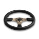 Volane sport 3 spoke steering wheel MOMO RACE 2.0 black-anthracite 350mm, leather | race-shop.ro