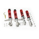 MTS Technik komplet Set suspensie coilover MTS STANCE SERIES pentru Audi 80 B3 Sedan (89/8A) 06/86 - 10/91 (Inox) | race-shop.ro