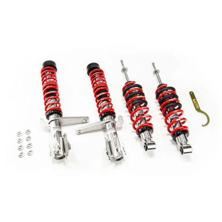 MTS Technik komplet Set suspensie coilover MTS STANCE SERIES pentru Audi 80 B4 Avant (8C) 09/91 - 01/96 (Inox) | race-shop.ro