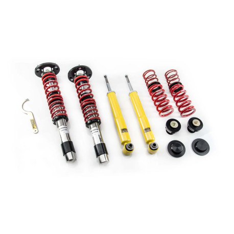 MTS Technik komplet Set de suspensie coilover MTS STREET SERIES pentru BMW 5 Touring (E39) 11/96 - 05/04 (Inox) | race-shop.ro