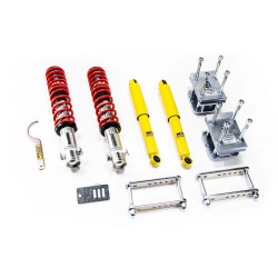 Set de suspensie coilover MTS STREET SERIES pentru Seat INCA (6K) 11/95 - 06/03 (Inox)