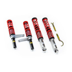 Set de suspensie coilover MTS STREET SERIES pentru Audi 80 B2 Sedan (81/85) 08/78 - 03/87 (Inox)