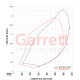 Complete Turbos GARRETT 934115-5003S TURBOCHARGER G-SERIES II G25-700 RR, 0.72 A/R, V-BAND / V-BAND, INTERNAL WASTEGATE, REVERSE ROTATION | race-shop.ro