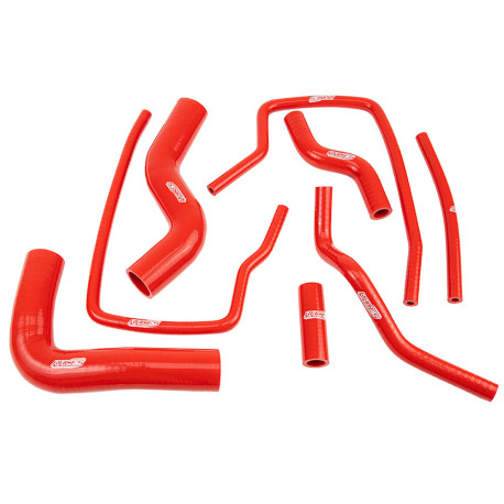 Furtunuri de silicon pentru radiatoare Set furtunuri răcire apă din silicon RACES Performance pentru Subaru Impreza GC8 WRX STI 2.0 EJ20K/EJ207 96-00 (8 buc) | race-shop.ro