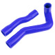 Furtunuri de silicon pentru radiatoare Set furtunuri răcire apă din silicon RACES Performance pentru BMW E46 M3 S54 00-06 | race-shop.ro