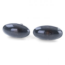 Lumini semnalizare laterală fumuriu negru pereche pentru Suzuki Swift Grand Vitara Opel Agila B INCOMPLET