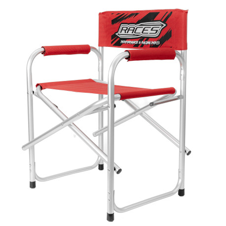 Scaune birou Scaun pliant RACES Paddock - Roșu | race-shop.ro