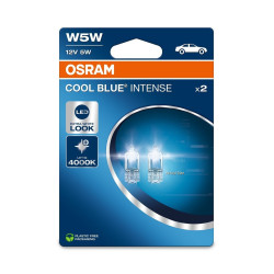 Osram becuri auto COOL BLUE INTENSE (NEXT GEN) W5W (2buc)