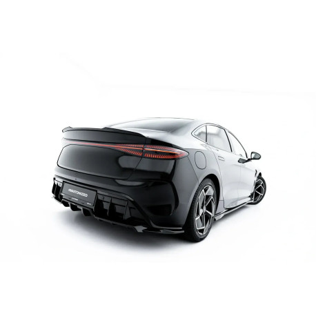 Body kit și tuning vizual Rear Splitter (with vertical bars) BYD Seal Mk1 | race-shop.ro