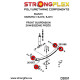 Bucșe din poliuretan STRONGFLEX - 201558B: Bucșă arc foi INCOMPLET | race-shop.ro