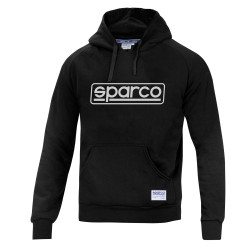 Hanorac negru bărbați Sparco FRAME DETERIORAT