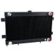 Radiator apă Radiator de apă universal pentru curse RACES - 750×510×63mm - Negru | race-shop.ro