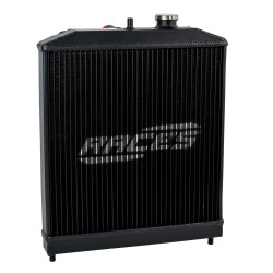 Radiator aluminiu apă pentru Honda Civic 92-00 - Negru