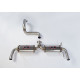 SISTEME DE EVACUARE SUPERSPRINT Supersprint Rear exhaust Right - Left 500 ABARTH 1.4T Coupè / Cabrio 08-15 | race-shop.ro