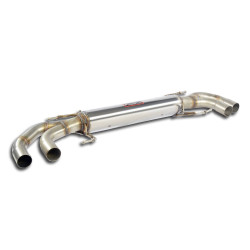 Supersprint Rear exhaust "Racing" Right - Left ALFA ROMEO STELVIO QUADRIFOGLIO 2.9i V6 Bi-Turbo 17-19