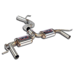 Supersprint Rear exhaust "Racing" AUDI A3 8P QUATTRO 2.0 TFSI 05-13