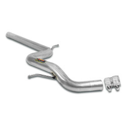 Supersprint Centre pipe for the Stock rear muffler AUDI A3 8VA Sportback 1.8 TFSI 13-15