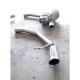 SISTEME DE EVACUARE SUPERSPRINT Supersprint Rear pipe Right O100 (Muffler delete) AUDI A4 B8 ALLROAD 2.0 TDI 09-11 | race-shop.ro