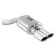 SISTEME DE EVACUARE SUPERSPRINT Supersprint Rear exhaust Right 100x75 AUDI A6 C7 4G 1.8 TFSI 15-18 | race-shop.ro