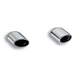 Supersprint Endpipe kit Right - Left 120x80 AUDI TT Mk3 Coupè/Roadster 2.0 TFSI 15+ (with valve)