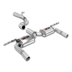 Supersprint Rear exhaust "Racing" AUDI TT Mk3 Coupè/Roadster 2.0 TFSI Quattro 15+