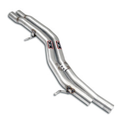 Supersprint Centre pipes Right - Left AUDI Q7 3.0 TFSI V6 Supercharged 16-19 (with valve)