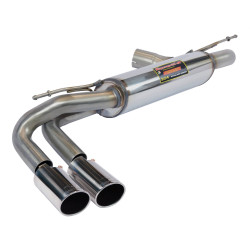 Supersprint Rear exhaust "Racing" OO80 BMW F20 / F21 125i 2.0T 11-14