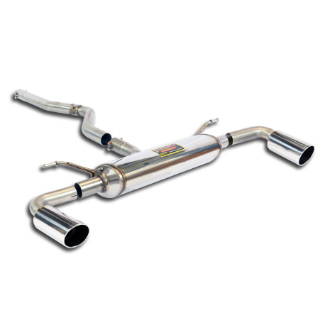 SISTEME DE EVACUARE SUPERSPRINT Supersprint Connecting pipe + rear exhaust Right O90 - Left O90 BMW F22 218d 13-15 | race-shop.ro