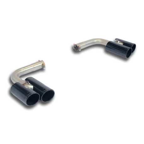 SISTEME DE EVACUARE SUPERSPRINT Supersprint Endpipe kit "Gun Metal Grey" Right OO80 - Left OO80 BMW F26 X4 20i xDrive 2.0i Turbo 14+ | race-shop.ro