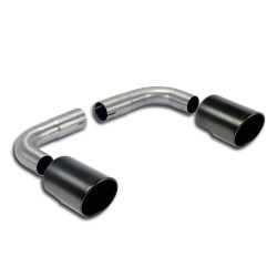 Supersprint Endpipe kit RightO100 - LeftO100 "Gun Metal Grey" BMW F26 X4 35i xDrive 13+ 07/2014