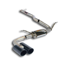 Supersprint Rear exhaust OO80 "Gun Metal Grey" BMW F26 X4 20d xDrive 14+
