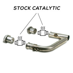 Supersprint Connecting pipes kit Right - Left for OEM katWeld on connection BMW E53 X5 4.4i V8 (N62) 03-06