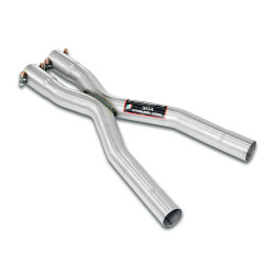 Supersprint Centre pipe "X".replaces OEM centre exhaust. BMW E31 840i V8 (M60) 93-10/`94
