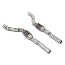 Supersprint Front exhaust with Metallic catalytic converter right + left BMW E30 - V8 BMW S62 / M62 / M60 engine conversion