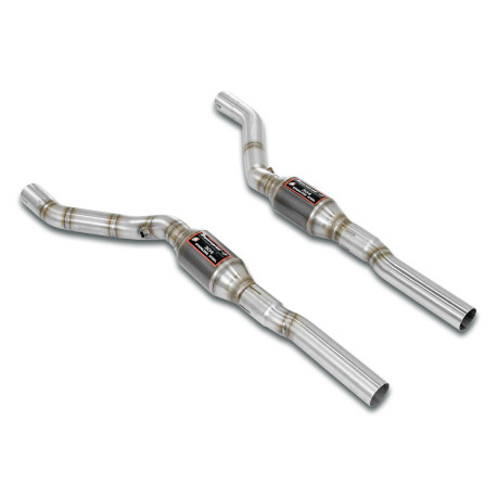 SISTEME DE EVACUARE SUPERSPRINT Supersprint Front exhaust with Metallic catalytic converter right + left BMW E30 - V8 BMW S62 / M62 / M60 engine conversion | race-shop.ro