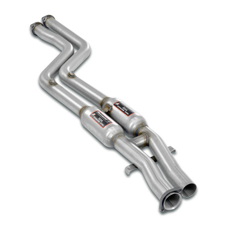 SISTEME DE EVACUARE SUPERSPRINT Supersprint Front exhaust resonated with "H-Pipe" BMW E36 All models (For S50 / S52 engine conversion) | race-shop.ro